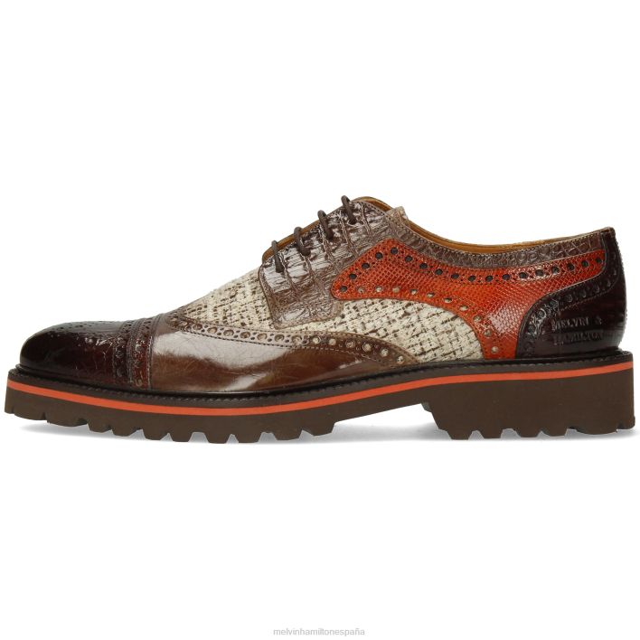 enrique 7 hombres Melvin & Hamilton multi JRT4536 zapatos derby