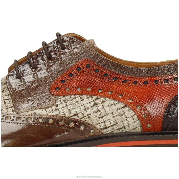 enrique 7 hombres Melvin & Hamilton multi JRT4536 zapatos derby