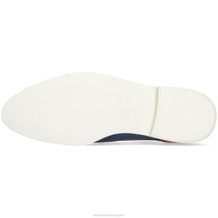 escocés 2 hombres Melvin & Hamilton azul JRT4512 zapatos derby