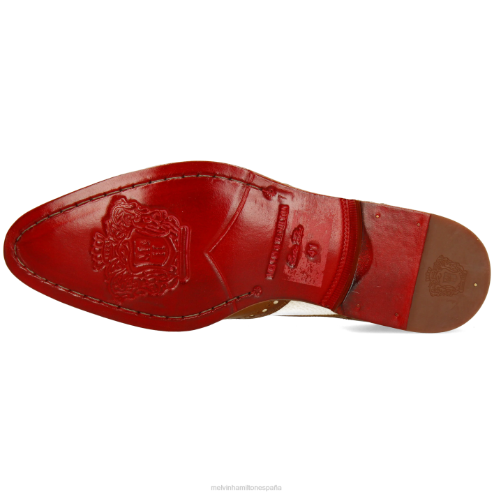 kane 5 hombres Melvin & Hamilton marrón JRT4454 zapatos derby