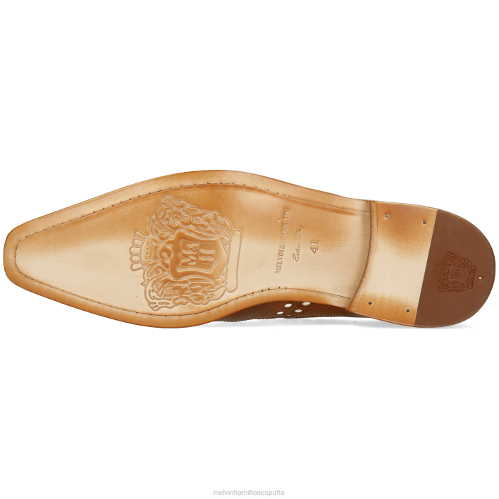 lanza 66 hombres Melvin & Hamilton marrón JRT4407 zapatos derby