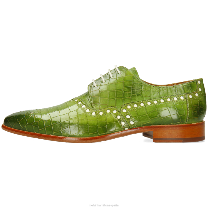lanza 66 hombres Melvin & Hamilton verde JRT4427 zapatos derby