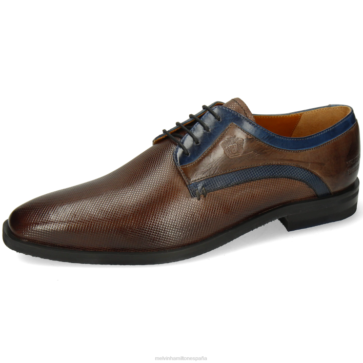 Álex 10 hombres Melvin & Hamilton gris JRT4447 zapatos derby