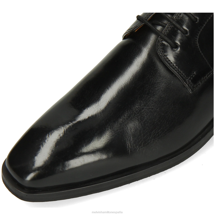 Álex 1 hombres Melvin & Hamilton negro JRT4381 zapatos derby