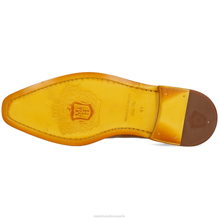 Álex 3 hombres Melvin & Hamilton marrón JRT4502 zapatos derby