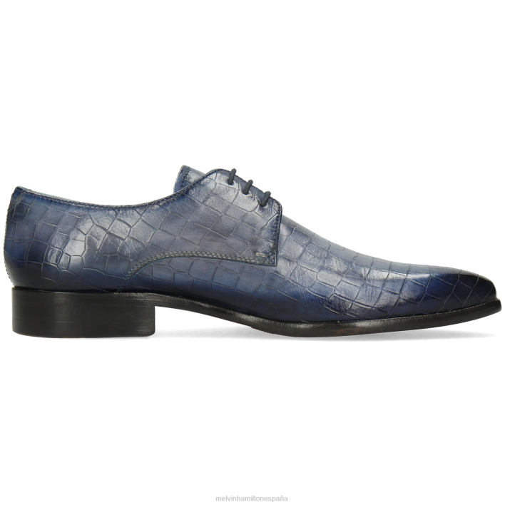 luis 13 hombres Melvin & Hamilton azul JRT4527 zapatos derby