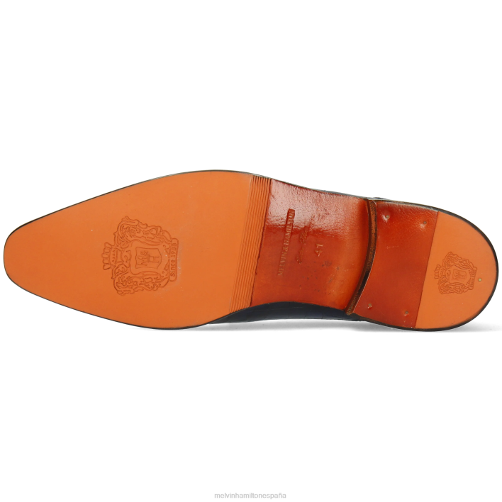 luis 13 hombres Melvin & Hamilton azul JRT4527 zapatos derby