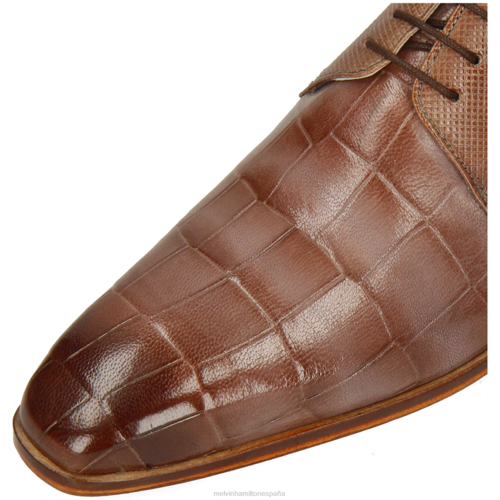 luis 13 hombres Melvin & Hamilton gris pardo JRT4489 zapatos derby