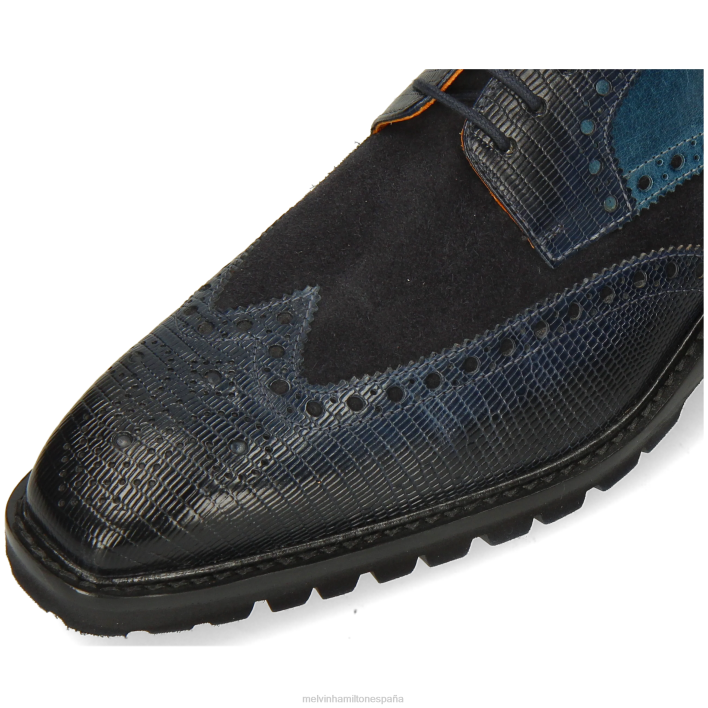 marvin 1 hombres Melvin & Hamilton azul JRT4379 zapatos derby