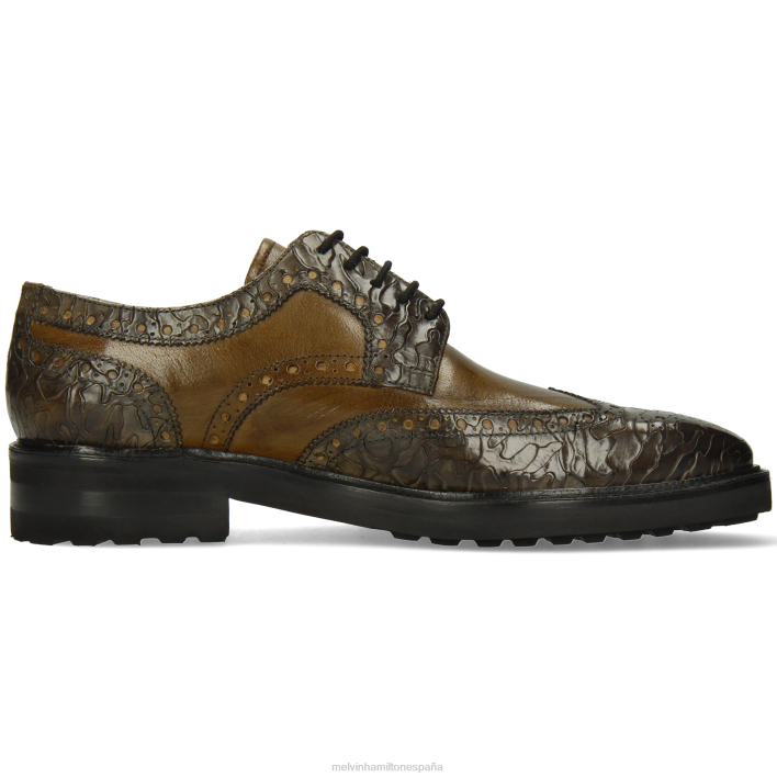 marvin 1 hombres Melvin & Hamilton caqui JRT4461 zapatos derby