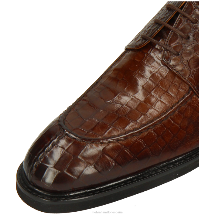 parque 1 hombres Melvin & Hamilton marrón JRT4413 zapatos derby