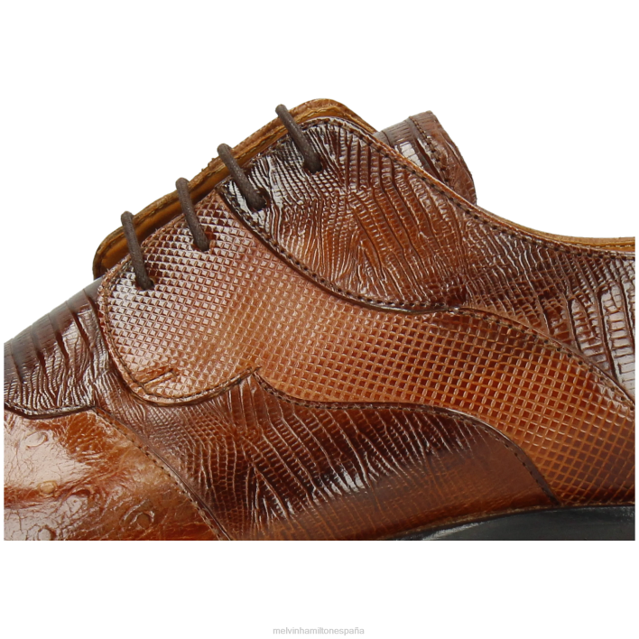 patricio 27 hombres Melvin & Hamilton marrón JRT4534 zapatos derby