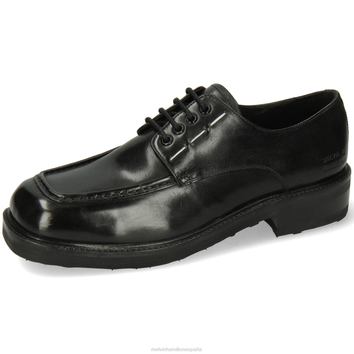 payaso 6 hombres Melvin & Hamilton negro JRT4425 zapatos derby