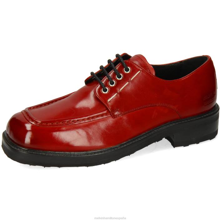 payaso 6 hombres Melvin & Hamilton rojo JRT4404 zapatos derby