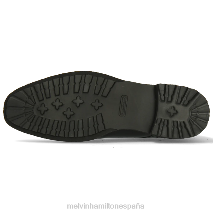 remolino 54 hombres Melvin & Hamilton negro JRT4518 zapatos derby