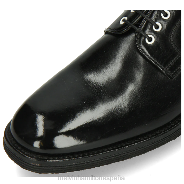 remolino 54 hombres Melvin & Hamilton negro JRT4518 zapatos derby