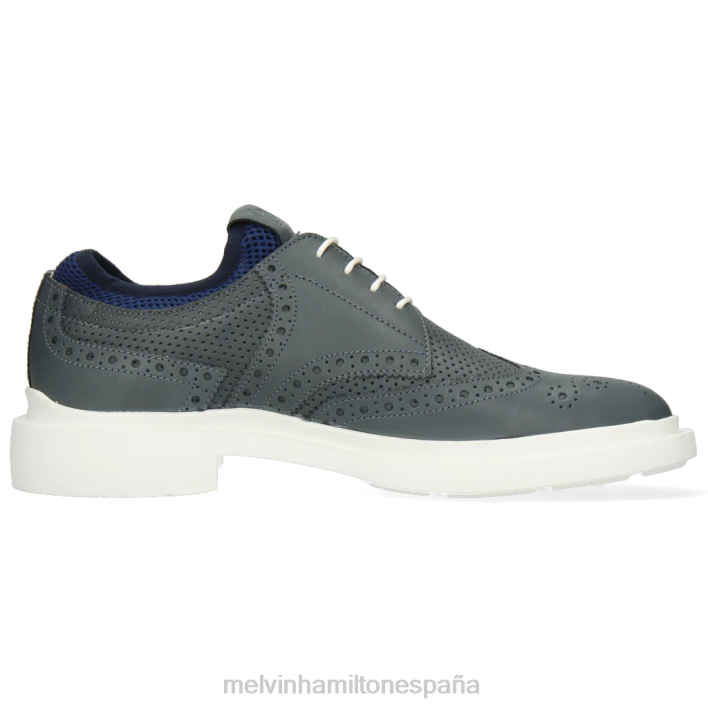 ron 2 hombres Melvin & Hamilton azul JRT4521 zapatos derby
