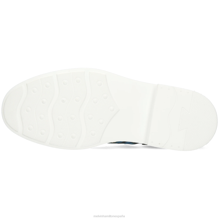 ron 2 hombres Melvin & Hamilton azul JRT4547 zapatos derby