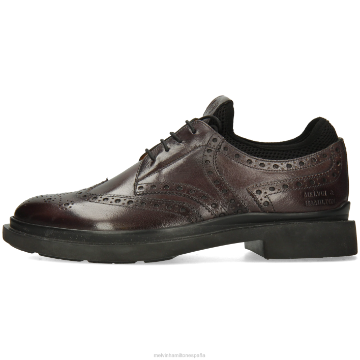 ron 2 hombres Melvin & Hamilton gris pardo JRT4463 zapatos derby
