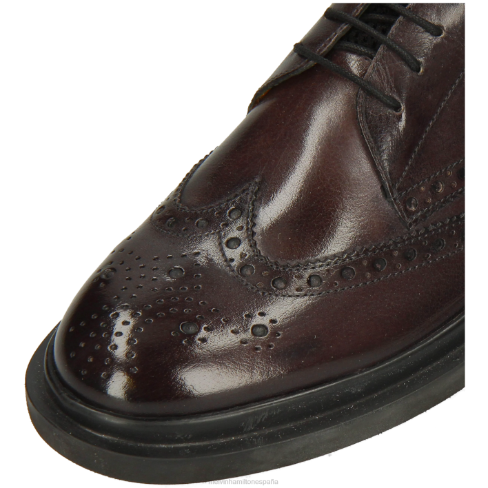 ron 2 hombres Melvin & Hamilton gris pardo JRT4463 zapatos derby