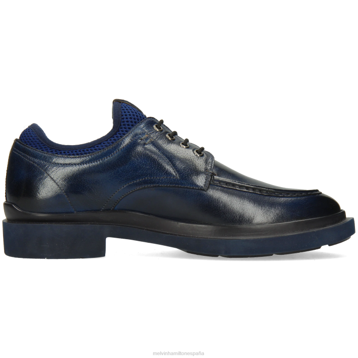 ron 4 hombres Melvin & Hamilton azul JRT4452 zapatos derby