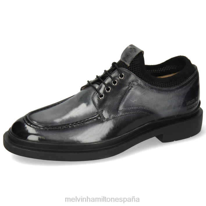 ron 4 hombres Melvin & Hamilton gris JRT4562 zapatos derby