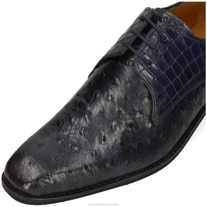 ryder 16 hombres Melvin & Hamilton azul JRT4444 zapatos derby
