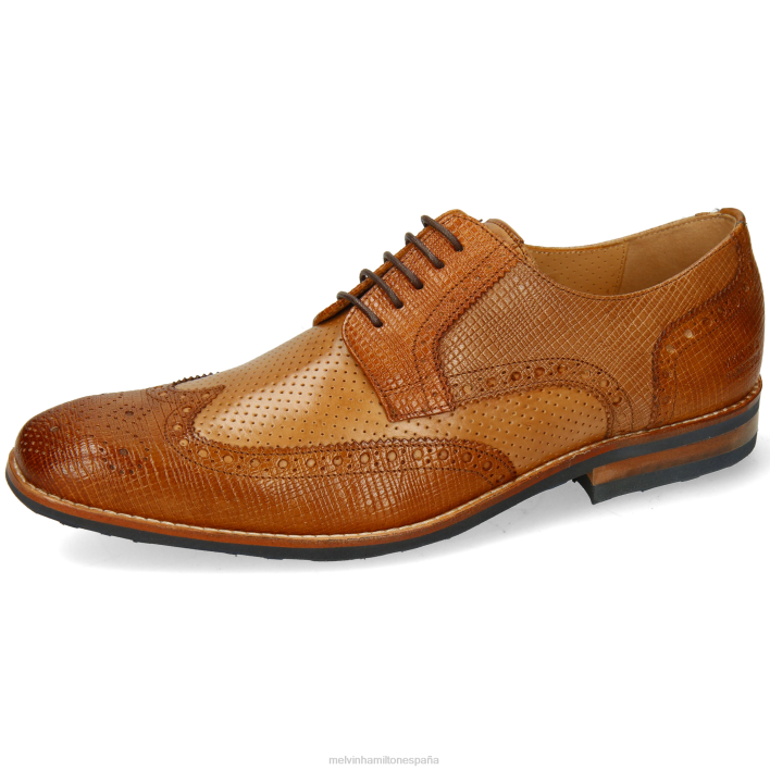ryder 21 hombres Melvin & Hamilton marrón JRT4398 zapatos derby