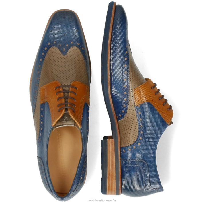 ryder 21 hombres Melvin & Hamilton multi JRT4353 zapatos derby