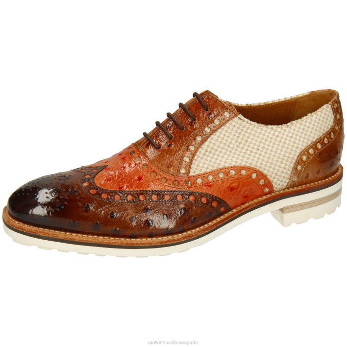 tom 26 hombres Melvin & Hamilton marrón JRT4358 zapatos derby