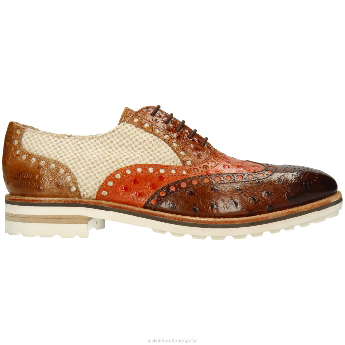 tom 26 hombres Melvin & Hamilton marrón JRT4358 zapatos derby