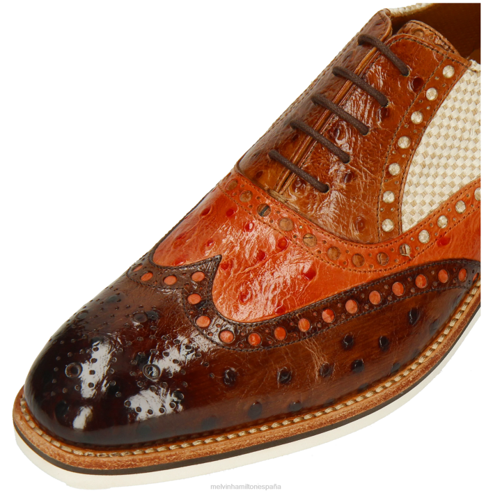 tom 26 hombres Melvin & Hamilton marrón JRT4358 zapatos derby