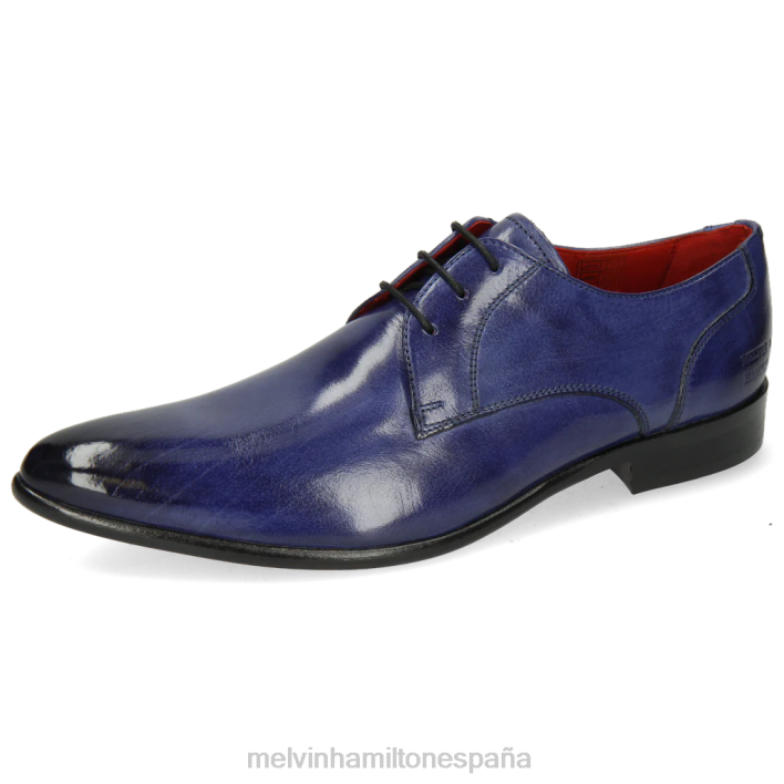 toni 1 hombres Melvin & Hamilton azul JRT4546 zapatos derby