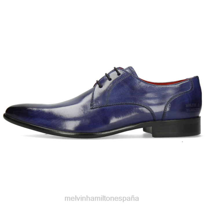 toni 1 hombres Melvin & Hamilton azul JRT4546 zapatos derby