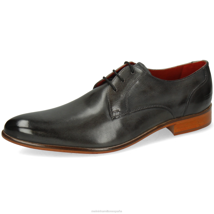 toni 1 hombres Melvin & Hamilton gris JRT4557 zapatos derby
