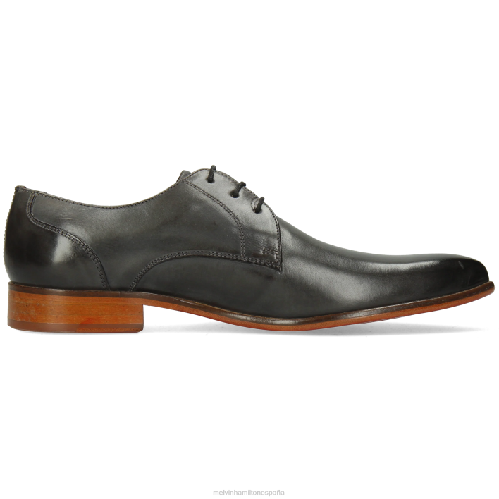 toni 1 hombres Melvin & Hamilton gris JRT4557 zapatos derby