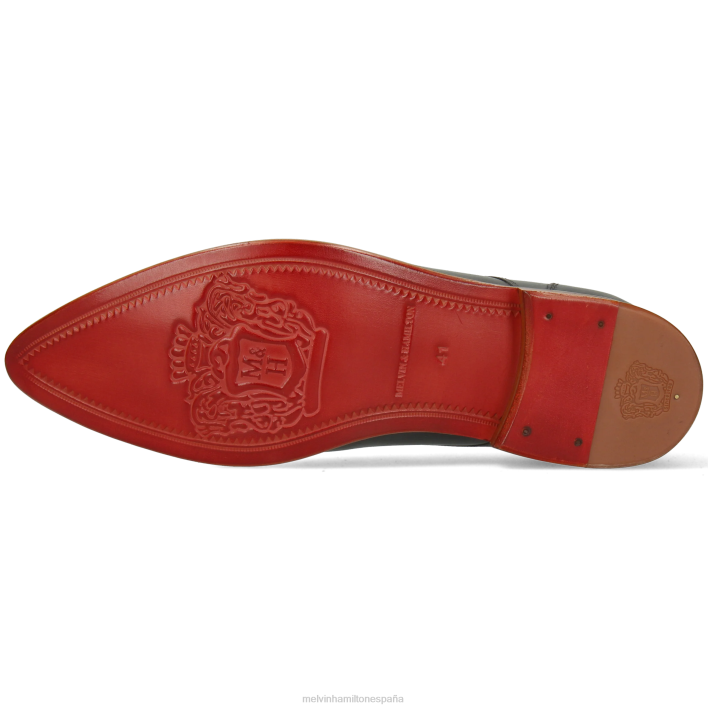 toni 1 hombres Melvin & Hamilton gris JRT4557 zapatos derby