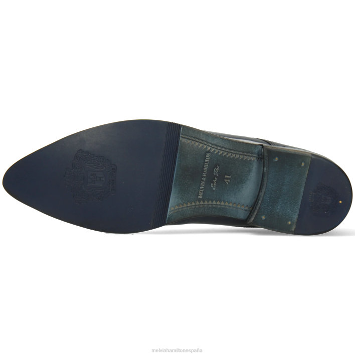 toni 36 hombres Melvin & Hamilton azul JRT4359 zapatos derby
