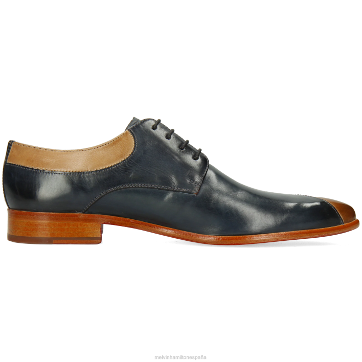 toni 36 hombres Melvin & Hamilton azul JRT4468 zapatos derby
