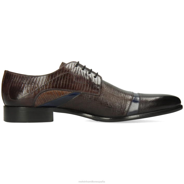 toni 39 hombres Melvin & Hamilton gris JRT4482 zapatos derby