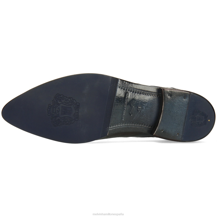 toni 39 hombres Melvin & Hamilton gris JRT4482 zapatos derby
