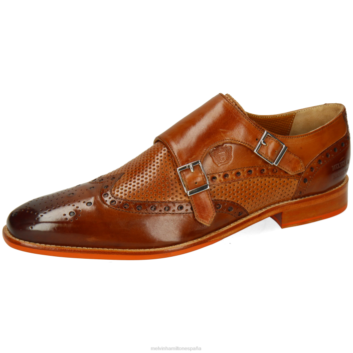 Martín 2 hombres Melvin & Hamilton marrón JRT4345 zapatos monje
