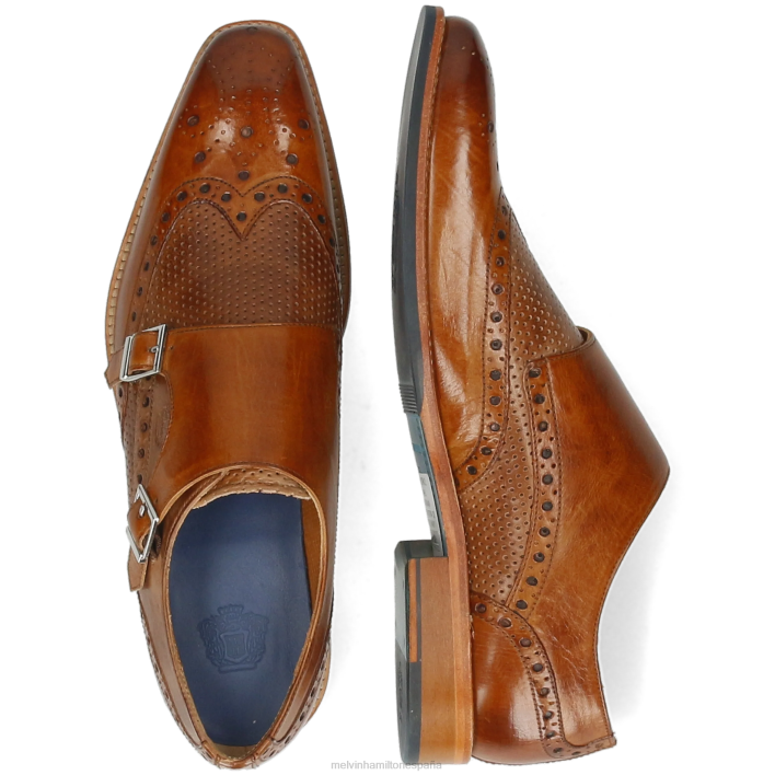 Martín 2 hombres Melvin & Hamilton marrón JRT4346 zapatos monje