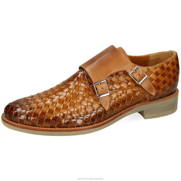 clint 36 hombres Melvin & Hamilton marrón JRT4335 zapatos monje