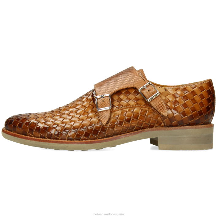 clint 36 hombres Melvin & Hamilton marrón JRT4335 zapatos monje