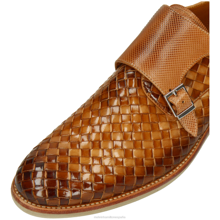 clint 36 hombres Melvin & Hamilton marrón JRT4335 zapatos monje
