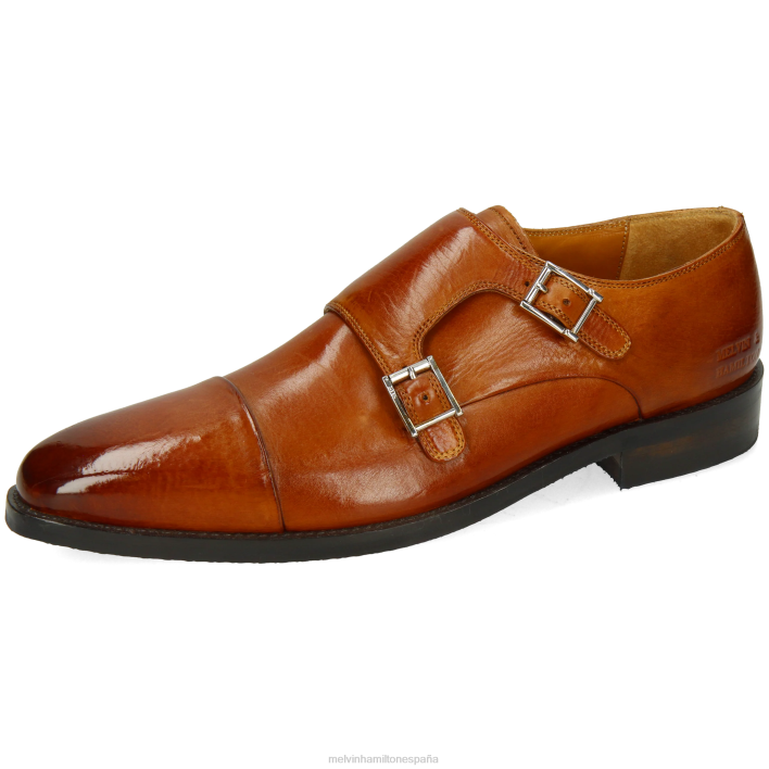 freddy 1 hombres Melvin & Hamilton marrón claro JRT4336 zapatos monje