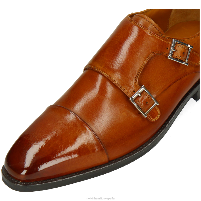 freddy 1 hombres Melvin & Hamilton marrón claro JRT4336 zapatos monje