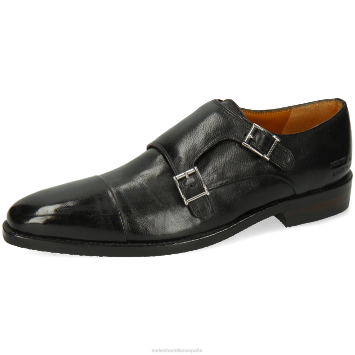 freddy 1 hombres Melvin & Hamilton negro JRT4329 zapatos monje
