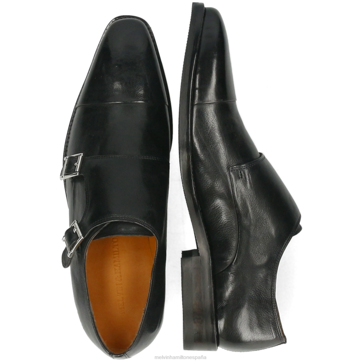 freddy 1 hombres Melvin & Hamilton negro JRT4329 zapatos monje